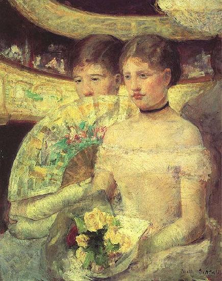 Mary Cassatt The Loge France oil painting art